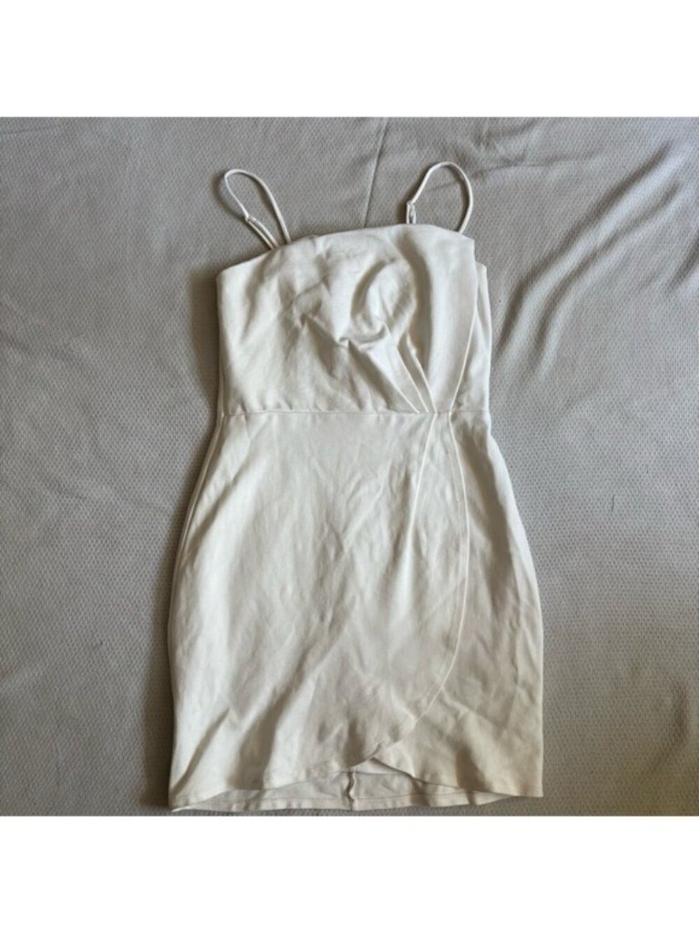 Lulus White/Cream Spaghetti Strap Short Dress - M